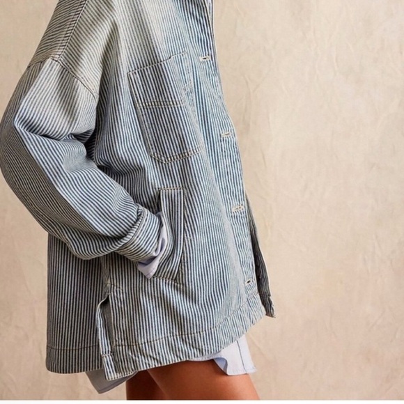 🎉LAST PIECE🎉Free People Madison City Railroad Jacket - Picture 10 of 11